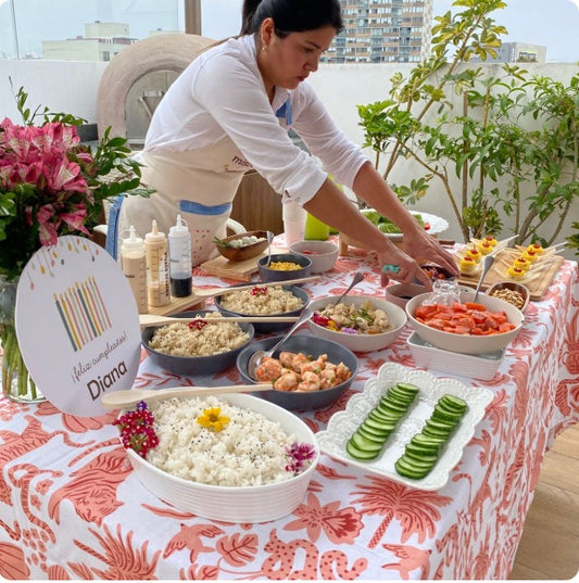 30 pers. CATERING POKE BOWL