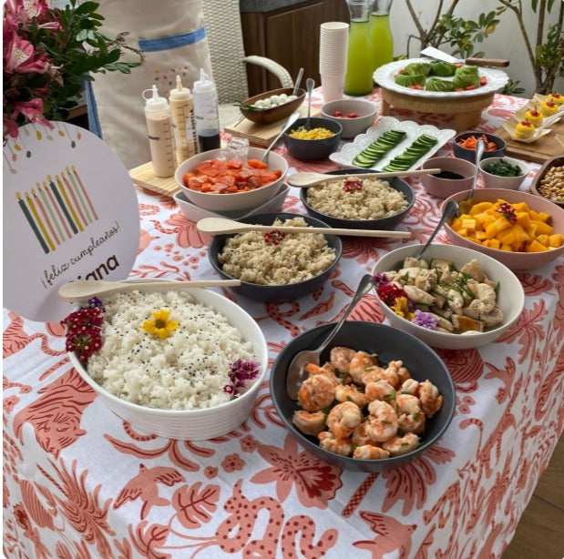 30 pers. CATERING POKE BOWL